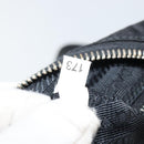PRADA Shoulder Bag Nylon Black Silver Auth 156121-11