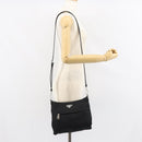 PRADA Shoulder Bag Nylon Black Silver Auth 156121-27