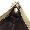 GUCCI GG Canvas Shoulder Bag Beige Gold 91762 Auth 156122-19