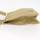 GUCCI GG Canvas Shoulder Bag Beige Gold 91762 Auth 156122-5
