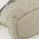 GUCCI GG Canvas Guccissima Hand Bag Leather 2way Beige Gold 247902 Auth 156123-13