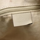 GUCCI GG Canvas Guccissima Hand Bag Leather 2way Beige Gold 247902 Auth 156123-18