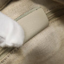 GUCCI GG Canvas Guccissima Hand Bag Leather 2way Beige Gold 247902 Auth 156123-24