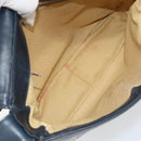 GUCCI GG Supreme Schoudertas PVC Donkerblauw Goud Origineel 156129-12