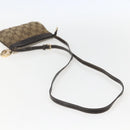 GUCCI GG Canvas Shoulder Bag Beige Gold 212216 Auth 156139-7