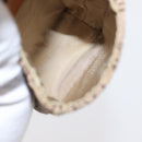 Christian Dior Trotter Canvas Cigarette Case Beige Gold Auth 156140-11