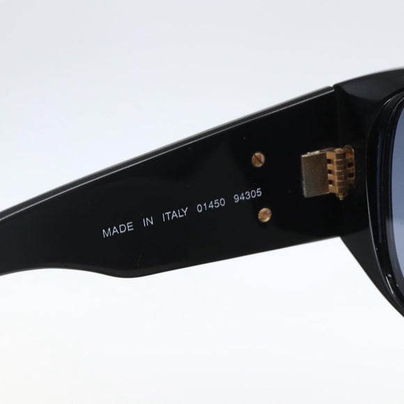 CHANEL Sunglasses plastic Black CC Auth 156144