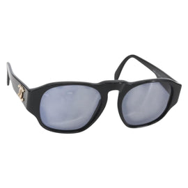 CHANEL Sunglasses plastic Black CC Auth 156145