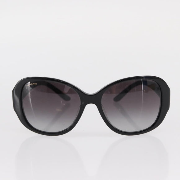 BVLGARI Sunglasses plastic Black Auth 156146