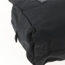 PRADA Shoulder Bag Nylon Leather Black Silver Auth 156148-16