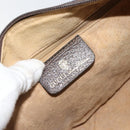 GUCCI GG Supreme Web Sherry Line Boston Bag PVC Beige Gold 010 378 Auth 156155-16