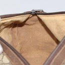 GUCCI GG Supreme Web Sherry Line Boston Bag PVC Beige Gold 010 378 Auth 156155-18