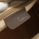 GUCCI GG Supreme Web Sherry Line Boston Bag PVC Beige Gold 40 02 007 Auth 156156-12