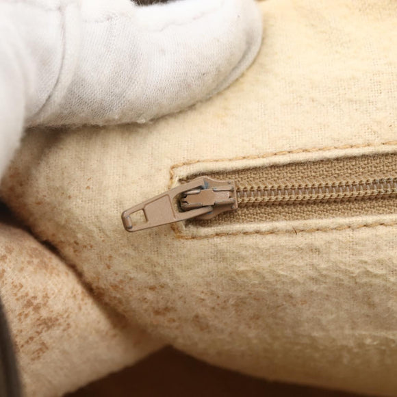 GUCCI GG Supreme Web Sherry Line Boston Bag PVC Beige Gold 40 02 007 Auth 156156