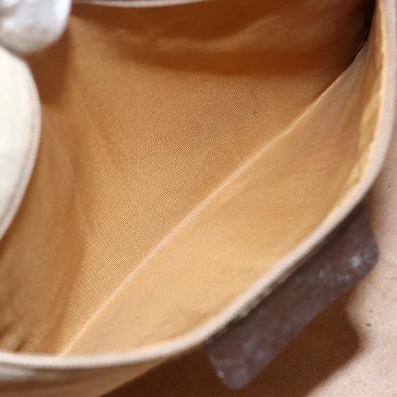 GUCCI GG Supreme Web Sherry Line Boston Bag PVC Beige Gold 40 02 007 Auth 156156