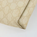 GUCCI GG Supreme Shoulder Bag PVC Ivory Gold 223666 Auth 156157-12