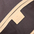 GUCCI GG Supreme Shoulder Bag PVC Ivory Gold 223666 Auth 156157-16