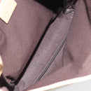 GUCCI GG Supreme Shoulder Bag PVC Ivory Gold 223666 Auth 156157-17