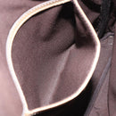 GUCCI GG Supreme Shoulder Bag PVC Ivory Gold 223666 Auth 156157-20