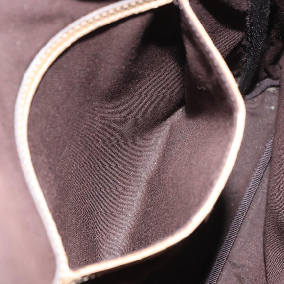 GUCCI GG Supreme Shoulder Bag PVC Ivory Gold 223666 Auth 156157