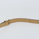 GUCCI GG Supreme Shoulder Bag PVC Ivory Gold 223666 Auth 156157-8