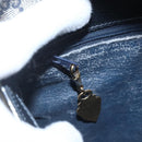 GUCCI GG Supreme Shoulder Bag PVC Red Gold Auth 156158-15