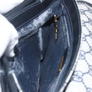 GUCCI GG Supreme Shoulder Bag PVC Red Gold Auth 156158-18