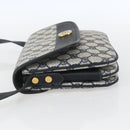 GUCCI GG Supreme Shoulder Bag PVC Red Gold Auth 156158-4