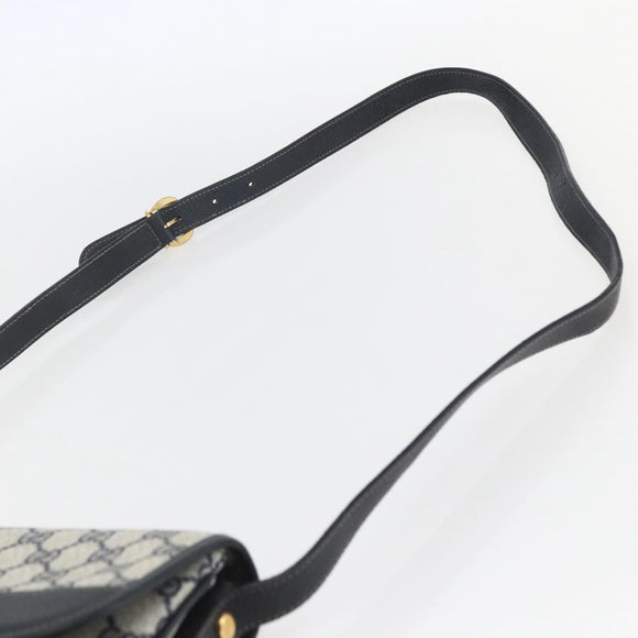 GUCCI GG Supreme Shoulder Bag PVC Red Gold Auth 156158