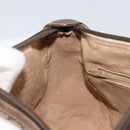 GUCCI GG Supreme Web Sherry Line Bag PVC Beige Gold 89 02 032 Auth 156159-19