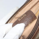 GUCCI GG Supreme Web Sherry Line Bag PVC Beige Gold 89 02 032 Auth 156159-23