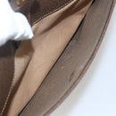 GUCCI GG Supreme Web Sherry Line Bag PVC Beige Gold 39 02 026 Auth 156161-20