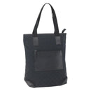 GUCCI GG Canvas Tote Bag Black Silver 019 0401 Auth 156162-1