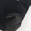 GUCCI GG Canvas Tote Bag Black Silver 019 0401 Auth 156162-9