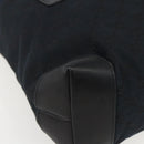 GUCCI GG Canvas Tote Bag Black Silver 019 0401 Auth 156162-14