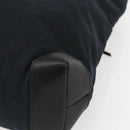 GUCCI GG Canvas Tote Bag Black Silver 019 0401 Auth 156162-15