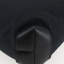 GUCCI GG Canvas Tote Bag Black Silver 019 0401 Auth 156162-16