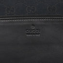 GUCCI GG Canvas Tote Bag Black Silver 019 0401 Auth 156162-17