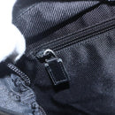 GUCCI GG Canvas Tote Bag Black Silver 019 0401 Auth 156162-20