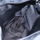 GUCCI GG Canvas Tote Bag Black Silver 019 0401 Auth 156162-21