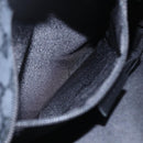 GUCCI GG Canvas Tote Bag Black Silver 019 0401 Auth 156162-23