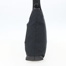 GUCCI GG Canvas Tote Bag Black Silver 019 0401 Auth 156162-4