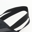 GUCCI GG Canvas Tote Bag Black Silver 019 0401 Auth 156162-8