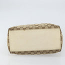 GUCCI GG Canvas Tote Bag Beige Gold 153009 Auth 156163-9