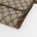 GUCCI GG Supreme Shoulder Bag PVC Beige Gold 904 02 050 Auth 156165-10