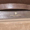 GUCCI GG Supreme Shoulder Bag PVC Beige Gold 904 02 050 Auth 156165-14