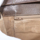 GUCCI GG Supreme Shoulder Bag PVC Beige Gold 904 02 050 Auth 156165-15