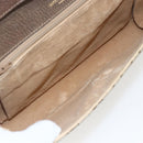 GUCCI GG Supreme Shoulder Bag PVC Beige Gold 904 02 050 Auth 156165-16