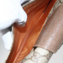 GUCCI GG Supreme Shoulder Bag PVC Beige Gold 904 02 050 Auth 156165-21