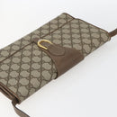 GUCCI GG Supreme Shoulder Bag PVC Beige Gold 904 02 050 Auth 156165-6